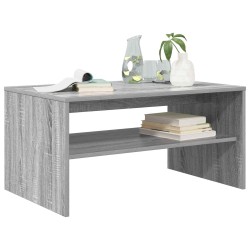 Table basse Gris Sonoma 80 x 50 x 40 cm Bois d'ingénierie 617306617306