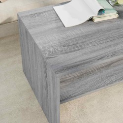 Table basse Gris Sonoma 80 x 50 x 40 cm Bois d'ingénierie 617306617306
