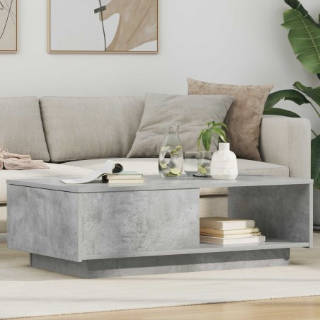 Table basse Gris béton 95 x 55 x 31 cm Bois d'ingénierie 617308617308