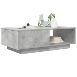 Table basse Gris béton 95 x 55 x 31 cm Bois d'ingénierie 617308617308