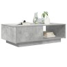 Table basse Gris béton 95 x 55 x 31 cm Bois d'ingénierie 617308617308