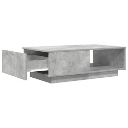 Table basse Gris béton 95 x 55 x 31 cm Bois d'ingénierie 617308617308