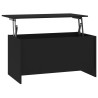 Table basse noir 102x55,5x52,5 cm bois d'ingénierie 617311617311