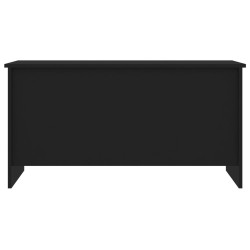 Table basse noir 102x55,5x52,5 cm bois d'ingénierie 617311617311