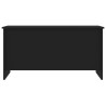 Table basse noir 102x55,5x52,5 cm bois d'ingénierie 617311617311