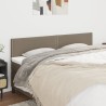 Têtes de lit Taupe 200x5x78/88 cm Tissu 617312617312