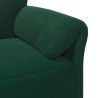 Sofa 2 places Vert foncé 158 x 83 x 95 cm Velours 617314617314