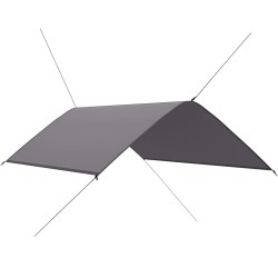 Bâche d'extérieur 3x2 m Gris 617316617316