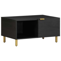Table basse Noir 80x50x40 cm Bois d'ingénierie 617319617319