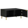 Table basse Noir 80x50x40 cm Bois d'ingénierie 617319617319