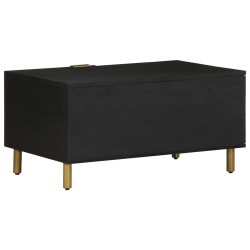 Table basse Noir 80x50x40 cm Bois d'ingénierie 617319617319