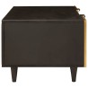 Table basse Noir et or 100 x 54 x 40 cm Bois d'ingénierie 617321617321