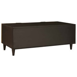 Table basse Noir et or 100 x 54 x 40 cm Bois d'ingénierie 617321617321