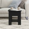 Table basse noir 40x40x42 cm bois d'ingénierie 617323617323