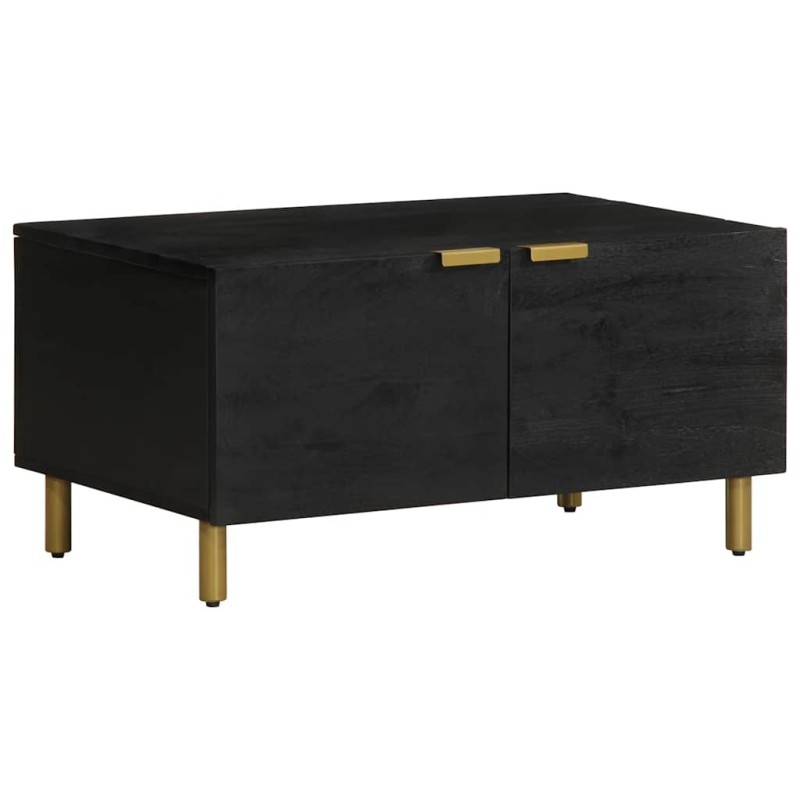 Table basse Noir 80x50x40 cm Bois d'ingénierie 617324617324