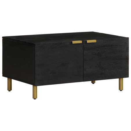 Table basse Noir 80x50x40 cm Bois d'ingénierie 617324617324