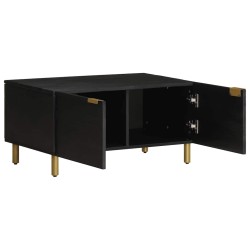 Table basse Noir 80x50x40 cm Bois d'ingénierie 617324617324
