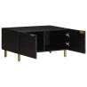 Table basse Noir 80x50x40 cm Bois d'ingénierie 617324617324