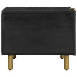 Table basse Noir 80x50x40 cm Bois d'ingénierie 617324617324