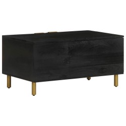 Table basse Noir 80x50x40 cm Bois d'ingénierie 617324617324