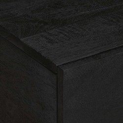 Table basse Noir 80x50x40 cm Bois d'ingénierie 617324617324