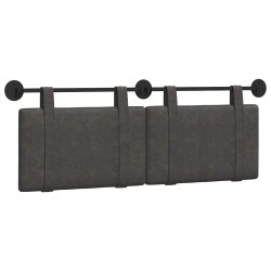 Tête de lit suspendue Noir PU antique 617331617331