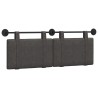 Tête de lit suspendue Noir PU antique 617331617331