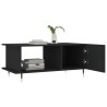 Table basse noir 90x50x40 cm bois d'ingénierie 617333617333