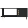 Table basse noir 90x50x40 cm bois d'ingénierie 617333617333