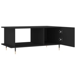 Table basse noir 90x50x40 cm bois d'ingénierie 617333617333