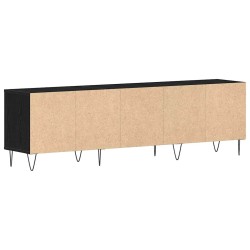 Meuble TV Chêne noir 150 x 30 x 44,5 cm Bois d'ingénierie 617334617334