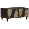 Table basse Noir 80 x 50 x 40 cm Bois de mangue massif 617340617340