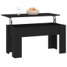 Table basse noir 101x49x52 cm bois d'ingénierie 617341617341