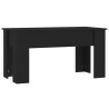 Table basse noir 101x49x52 cm bois d'ingénierie 617341617341