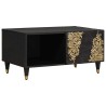 Table basse Noir 80 x 50 x 40 cm Bois de mangue massif 617342617342