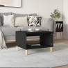 Table basse Noir 60x50x40 cm Bois d'ingénierie 617344617344