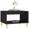 Table basse Noir 60x50x40 cm Bois d'ingénierie 617344617344
