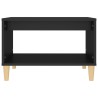 Table basse Noir 60x50x40 cm Bois d'ingénierie 617344617344