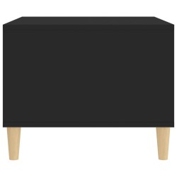 Table basse Noir 60x50x40 cm Bois d'ingénierie 617344617344