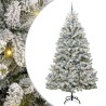 Sapin de Noël artificiel Vert et blanc 270 cm PVC et métal 617351617351
