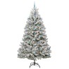 Sapin de Noël artificiel Vert et blanc 270 cm PVC et métal 617351617351