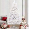 Sapin de Noël artificiel avec 300 LED Blanc 210 cm PVC et métal 617352617352