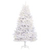 Sapin de Noël artificiel avec 300 LED Blanc 210 cm PVC et métal 617352617352