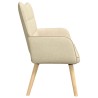 Sofa 2 places Crème 115 x 61 x 87 cm Tissu 617354617354