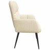Sofa 2 places Crème 115 x 61 x 87 cm Tissu 617364617364