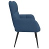 Sofa 2 places Bleu 115 x 61 x 87 cm Tissu 617366617366