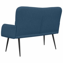 Sofa 2 places Bleu 115 x 61 x 87 cm Tissu 617366617366