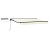 Auvent rétractable électrique Crème et Anthracite 2,5 x 2 m 617371617371