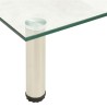 Meuble TV Transparent 80x35x17 cm Verre trempé 617380617380