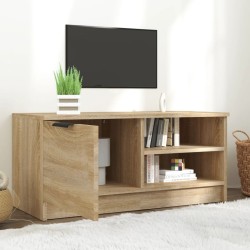 Meuble TV Chêne sonoma 80x35x36,5 cm Bois d'ingénierie 617384617384